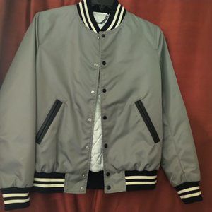 Yankee Grey Bomber Jacket